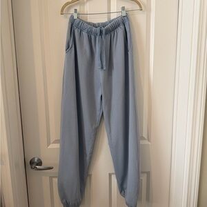 Daily Drills Blue French Terry Joggers